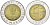 Сан-Марино 500 лир 1998 KM 383 биметалл UNC 4148-846