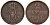 Ганновер 2 пфеннига 1847 A, Эрнст Август (1837-1851) KM 202.2, AKS 125, J. 75 медь 75-1911