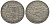 Неаполь и Сицилия тари (2 карлини) 1684 Карл II Испанский серебро aUNC 00-821-78