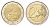Франция 2 евро 2017 100 лет со дня смерти Огюста Родена KM 104 биметалл aUNC 4695-124