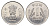 Индия 1 рупия 2000 KM 92.2 нержавеющая сталь UNC 4688-1257