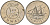 Кувейт 100 филсов 2005 AH 1425, парусник KM 14 медно-никель 4161-244