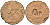 Великобритания 1/2 пенни 1880 Виктория (1837-1901) KM 754, Spink 3956 бронза 4616-652