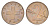 Швейцария 2 раппена 1968 B KM 47 бронза UNC 4705-1214