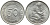 ФРГ 50 ПФЕННИГОВ 1985 D КМ 109.2 J.384a медно-никель 4392-1052