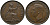 Великобритания 1 пенни 1946 Георг VI (1936-1952) KM 845, Spink 4114 бронза 63-534