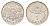 Латвия 1 лат 2008 Лилия KM 92 медно-никель UNC 4679-339