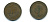 Великобритания 1/2 пенни 1941 Георг VI (1936-1952) KM 844, Spink 4115 бронза 80-1015