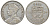 Фиджи 1 флорин 1934 Георг V (1910-1936), герб Фиджи KM 5 серебро    91-1124