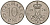 Дания 10 эре 1976 S; B, Маргрете II (1972- ) KM 860.1 медно-никель 4173-748