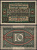 Германия 10 марок 1920 Pick 67a бумага 8602-24-3-2