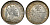 Гонконг 10 центов 1902 Эдуард VII (1901-1910) KM 13 серебро UNC 91-914