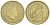 Австралия 1 доллар 2011 серия мифические существа, дракон KM 1580 алюминиевая бронза UNC M41-19