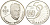 Бельгия 5 экю 1995 50 лет ООН, Король Альберт II KM 200 серебро PROOF 11-037-45