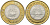 Индия 10 рупий 2012 60 лет Парламенту KM 407 биметалл UNC 95-146