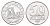Венгрия 50 филлеров 1989 BP мост Елизаветы в Будапеште KM 574 алюминий UNC 4668-339