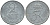 ДАНИЯ 2 ЭРЕ 1963 C; S, ФРЕДЕРИК IX (1947-1972) KM 840.2 цинк 26-828