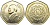 Иордания 1/4 динара 1997 KM 61 никель-латунь aUNC 1525-211
