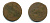 РОССИЯ 1 КОПЕЙКА 1760 медь 61-853