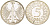 ФРГ 5 марок 1956 J KM 112.1, J. 387 серебро 413-1335
