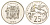 Ямайка 25 центов 1973 FM, тираж 28.000 экземпляров KM 56 медно-никель PROOF 1529-423