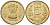 Индия 5 рупий 2009 * (звезда) - Хайдарабад KM 373 никель латунь 117-437