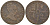 Испания 8 мараведи 1848 JA, Изабелла II (1833-1868) KM 531 медь 92-542
