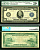 США 20 долларов 1914 National Bank Note, Ричмонд, Гровер Кливленд - 22-й и 24-й президент США, в слабе PCGS 20 Fr 981  бумага   452-1-149
