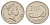 Фиджи 20 центов 1987 KM 53 медно-никель UNC 4671-424