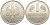 ФРГ 1 МАРКА 1990 G J.385, KM 110 медно-никель 3856-233