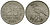 Индонезия 25 рупий 1971 венценосный голубь KM 34 медно-никель 4136-1046