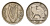 Ирландия 3 пенса 1961 заяц KM 12a медно-никель 4696-447