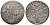 Россия гривна 1705 БК, Петр I (1682-1725), Красный монетный двор, вес 2,56 г, два рубля по Петрову Биткин 1099, Дьяков 216 (R3) серебро 00-813-54
