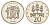 Ямайка 20 центов 1975 FM, тираж 16.000 экземпляров KM 55 медно-никель PROOF 1529-235