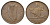 Ирландия 1 пенни 1928 курица с цыплятами KM 3 бронза 4517-321