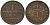 Пруссия 1 пфенниг 1859 A, Фридрих Вильгельм IV (1840-1861) KM 451 медь 4549-518