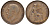 Великобритания 1 пенни 1920 Георг V (1910-1936) KM 810, Spink 4051 бронза 4123-1123
