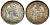 Гонконг 10 центов 1902 Эдуард VII (1901-1910) KM 13 серебро UNC 91-823