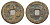 Китай 1 кэш XV-XIX век бронза 4650-1236