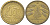 ГЕРМАНИЯ 10 РЕЙХСПФЕННИГОВ 1925 A KM 40, J. 317, Weege 9 алюминиевая бронза 210-351