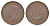 Великобритания 1/2 пенни 1943 Георг VI (1936-1952) KM 844, Spink 4115 бронза 4538-143