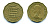 Великобритания 3 пенса 1960 Елизавета II (1952-2022) KM 900, Spink 4153 никель латунь 89-1343