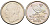 Норвегия 25 эре 1966 Улаф V (1958-1991), синица KM 407 медно-никель    4169-333
