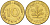 ФРГ 10 пфеннигов 1992 D KM 108, J. 383 сталь плакированная латунью 4175-1223