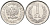 Польша 1 злотый 1983 MW, Народная Республика KM 49.1, Parchimowicz 213v алюминий UNC 4364-142