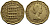 Великобритания 3 пенса 1964 Елизавета II (1952-2022) KM 900, Spink 4153 никель латунь 51-446