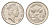Австралия 5 центов 1987 Елизавета II (1952-2022), ехидна KM 80 медно-никель UNC 4669-565