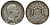 Албания 1 франга ари 1935 R, Ахмет Зогу I (1928-1939) KM 16 серебро 441-1312