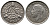 Великобритания 3 пенса 1934 Георг V (1910-1936) KM 831, Spink 4042 серебро UNC 214-831