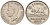 Канада 5 центов 1940 бобр, Георг VI (1937-1952) KM 33 никель 73-1151